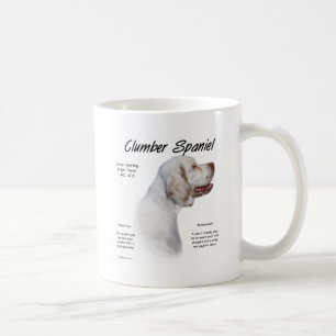 Taza De Café Diseño de historial de castellano de Clumber