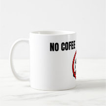 Diseño de humor minimalista sin café no hay tradin