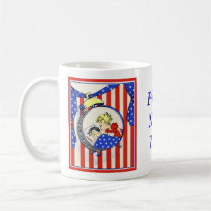 Taza De Café diseño de impresión vintage de orgullosa esposa de