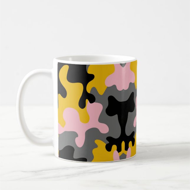 Taza De Café diseño de inspiración militar (Izquierda)