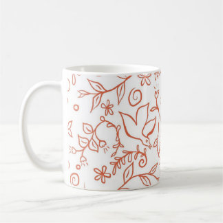 Taza De Café Diseño de jardín festivo