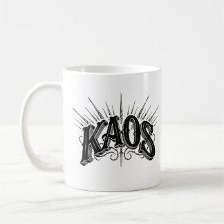 Taza De Café Diseño de juego retro KAOS Gamer