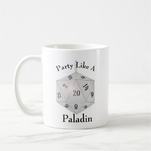 Taza De Café Diseño de jugador de rol personalizado como un jug