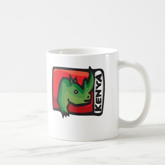 Taza De Café Diseño de Kenia (Derecha)
