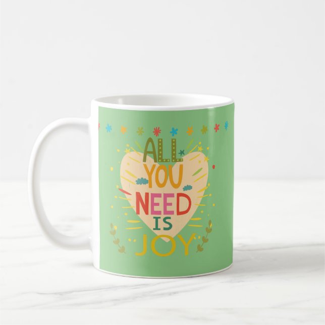 Taza De Café Diseño de Kid Sayings con Encanto (Izquierda)