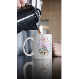 Taza De Café Diseño de KiniArt Yorkie Coquette