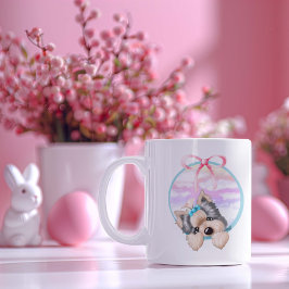 Taza De Café Diseño de KiniArt Yorkie Coquette