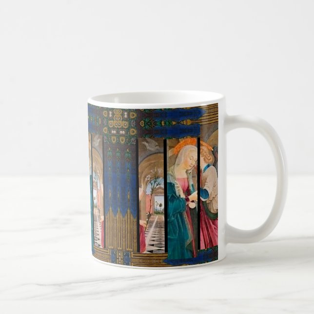 Taza De Café Diseño de la anunciación 16 (Derecha)