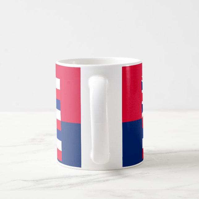 Taza De Café Diseño de la bandera del estado de Hawái (Mango)