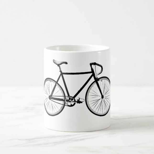 Taza De Café Diseño de la bicicleta (Centro)