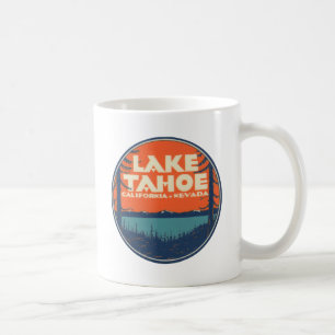 Taza De Café Diseño de la etiqueta del viaje del vintage del