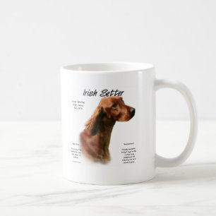 Taza De Café Diseño de la historia de Irish Setter