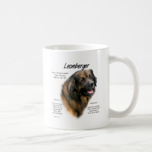 Taza De Café Diseño de la historia de Leonberger