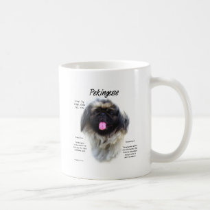Taza De Café Diseño de la historia de Pekingese