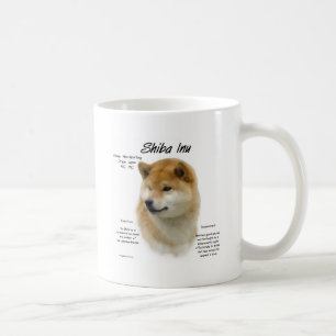 Taza De Café Diseño de la historia de Shiba Inu