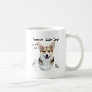 Taza De Café Diseño de la historia del Corgi Galés del Pembro
