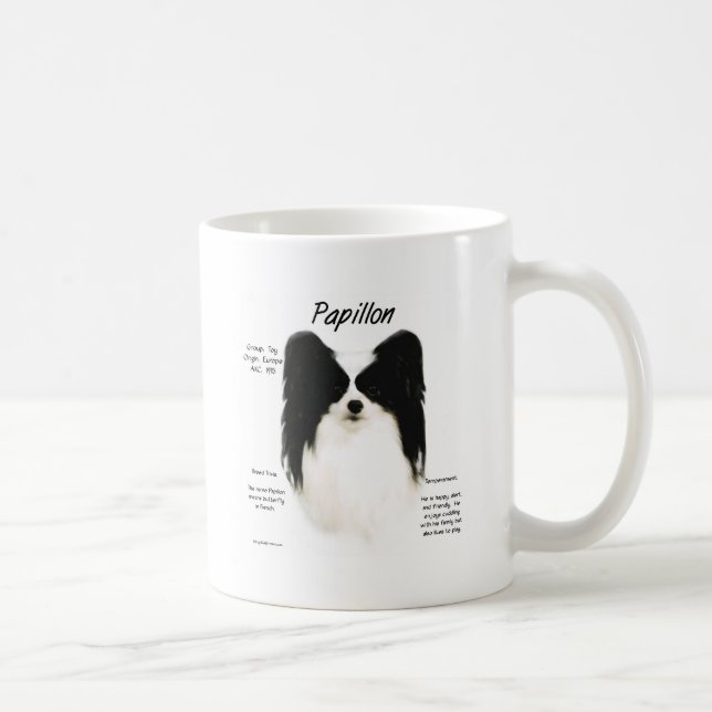 Taza De Café Diseño de la historia del papilón (Derecha)