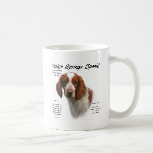 Taza De Café Diseño de la historia del perro de aguas de