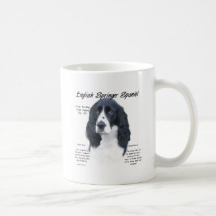 Taza De Café Diseño de la historia del perro de aguas de