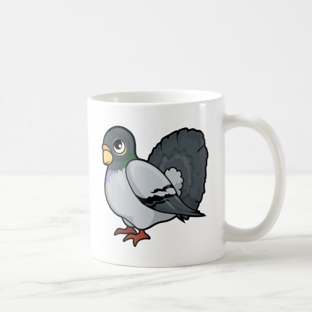 Taza De Café Diseño de la paloma (Derecha)
