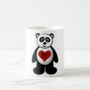 Taza De Café Diseño de la panda