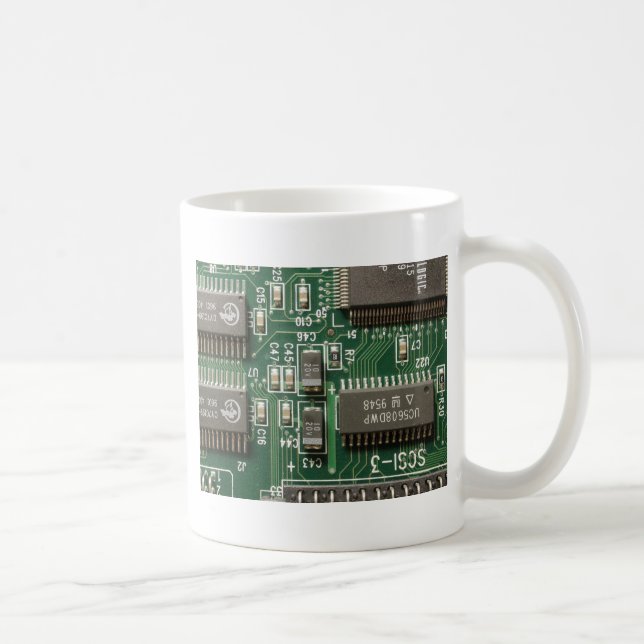 Taza De Café Diseño de la placa de circuito (Derecha)