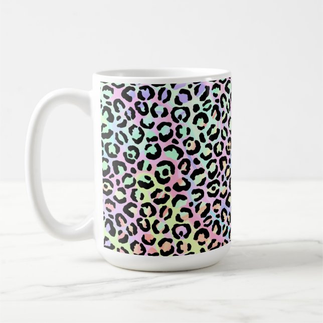 Taza De Café Diseño de la serie de leopardo irlandés 5 (Izquierda)