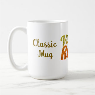 Taza De Café Diseño de la tipografía retro vintage -
