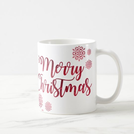Taza De Café Diseño de las Felices Navidad