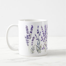 Taza De Café Diseño de lavanda francés