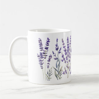 Taza De Café Diseño de lavanda francés