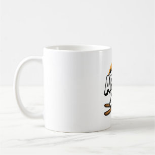 Taza De Café Diseño de Lodge de Invierno Vintage Après Ski