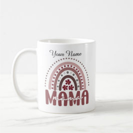 Taza De Café Diseño de mamá arco iris