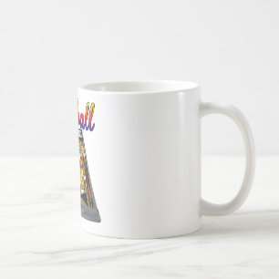 Taza De Café Diseño de máquina retro de pinball