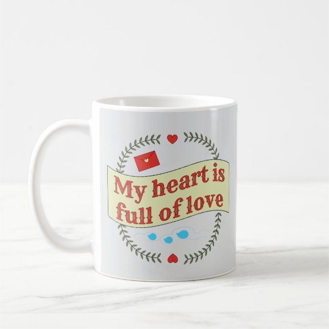 Taza De Café Diseño de mensajes reconfortante (Izquierda)