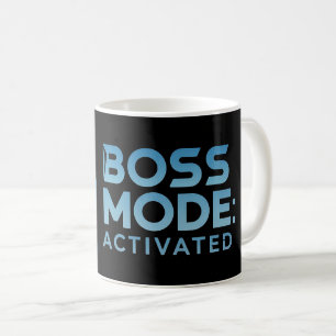 Taza De Café Diseño de Modo Jefe Activado: Potencia Tu Estilo