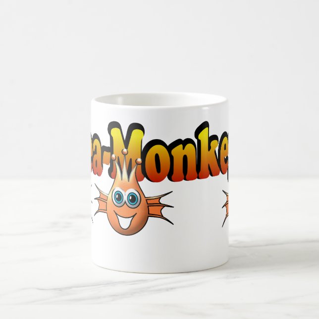 Taza De Café Diseño de Monkees de los monos del mar (Centro)