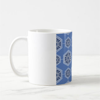 Taza De Café diseño de mug de adorno azul