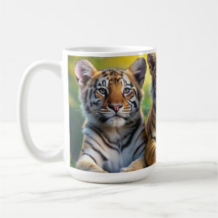 Taza De Café Diseño de mugre de cubo de tigre