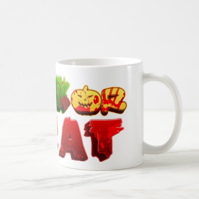 Taza De Café Diseño de Mugs de Halloween (Derecha)