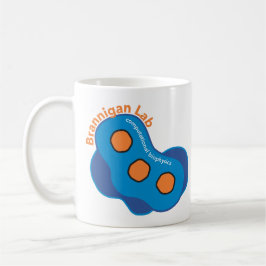 Taza De Café Diseño de nanopartículas (Fondo versátil)