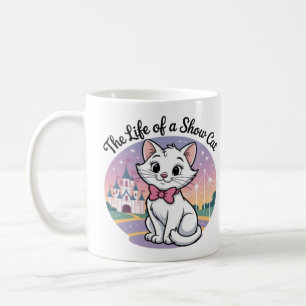 Taza De Café Diseño de Navidad de Gato Adorable Gato en la Ni