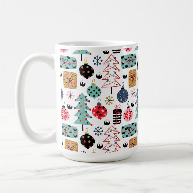 Taza De Café Diseño de Navidades festivos (Izquierda)