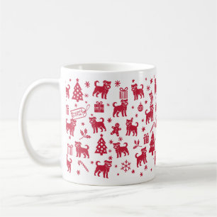 Taza De Café Diseño de Navidades Griffon de Bruselas