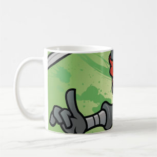 Taza De Café Diseño de Ninja Divertido