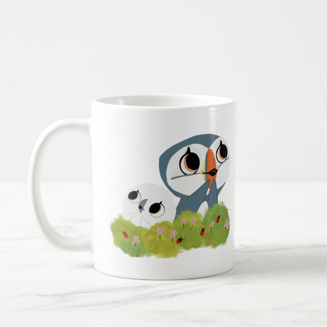Taza De Café Diseño de niños de peñasca (Izquierda)
