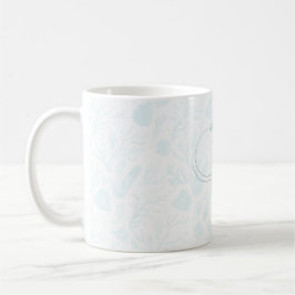 Taza De Café Diseño de océano de acuarela Perla de Verano