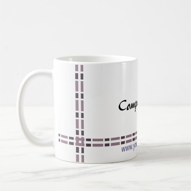 Taza De Café Diseño de oficina de enlace de uva (Izquierda)