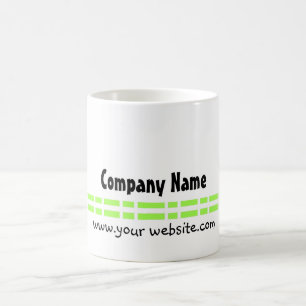 Taza De Café Diseño de oficina de enlace verde