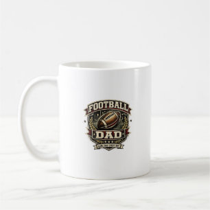 Taza De Café Diseño de Orgullo de Papá de Fútbol Americano